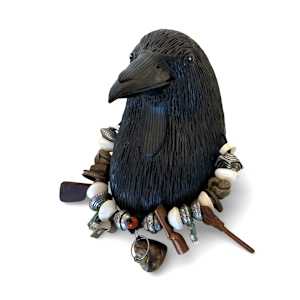 Crow (Heart) by Joanne Bohannon, Image 1.