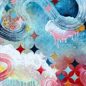 Clouds Like Waves 2 by Heather Robinson