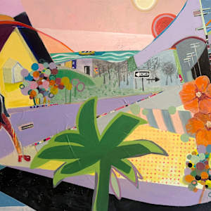 Under the Rising Sun, A Path of Color by Ellen Dieter, Image 1.