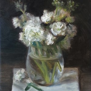 White Stocks in a Glass by Thimgan Hayden