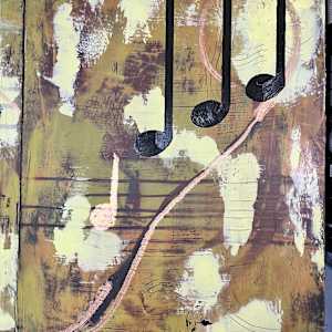 Talk to the Staff 1&2 by Ella Balkwill  Image: Beginning of painting #2