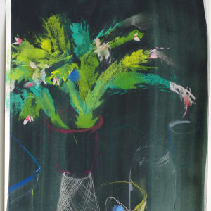 Zygocactus and Jar by Melissa Mohammadi