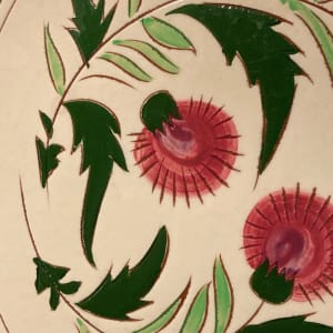 13" Stangl Thistle charger 