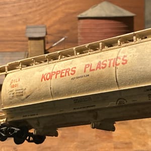 Koppers plastic ACF center flow model toy train 