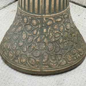 Red Wing 2 piece brush ware bird bath 