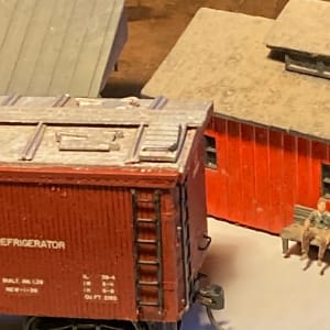 Vintage Canadian Pacific boxcar HO gauge toy train 