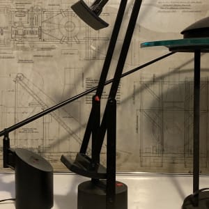 Vintage Tizio Artemide crane lamp 