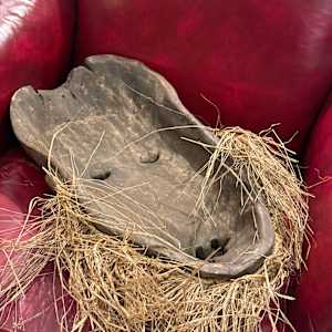 vintage Lega or Chokwe mask 