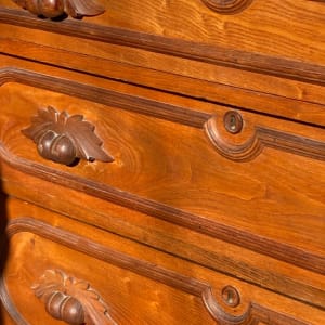 1880's Chestnut Victorian dresser 