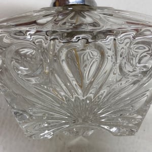 Clear perfume bottle 