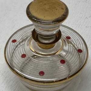 Art Deco Perfume dresser set 