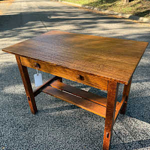 Stickley brothers mission oak desk