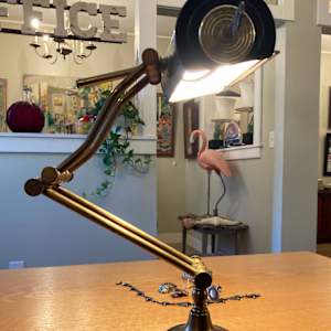 vintage desk lamp 