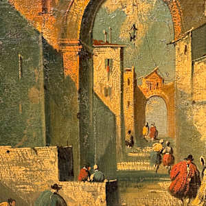Grand tour Italian scene, Image 4.