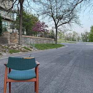 Danish chair by  ERIK KIRKEGAARD, Image 3.