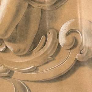 Framed Cherub drawing by Peter Roos 