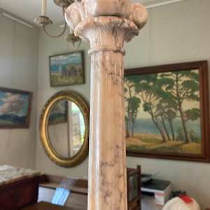 Marble table lamp 