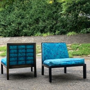 Pair of Michael Taylor chairs for Baker Furniture 