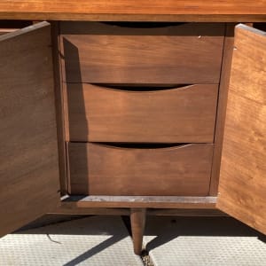 mid century modern 9 drawer dresser 