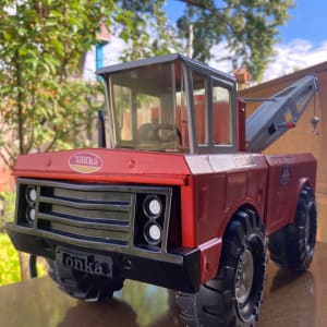 vintage TONKA orange Tow truck 