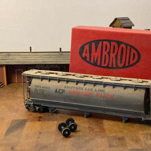 Ambroid Hopper Car HO gauge toy train 