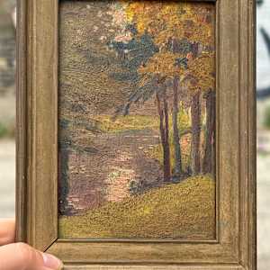 Traditional painting on board, Image 2.