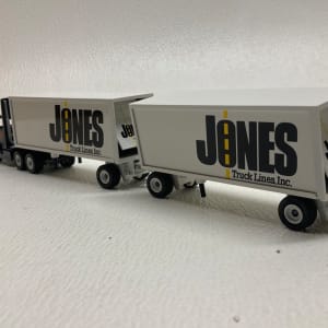 Jones die cast toy semi truck 