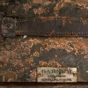 small primitive Minneapolis trunk 
