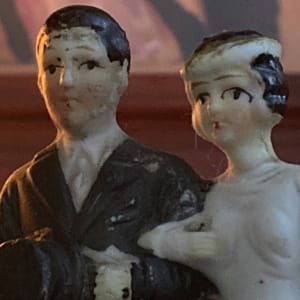 1920's wedding cake topper 