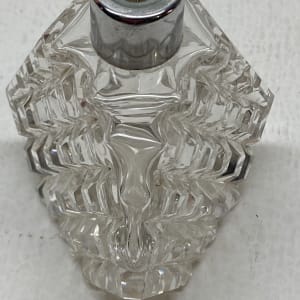 Clear perfume bottle 