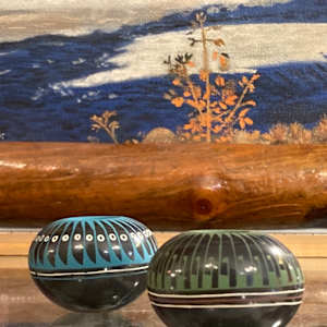 Small southwest green and black 