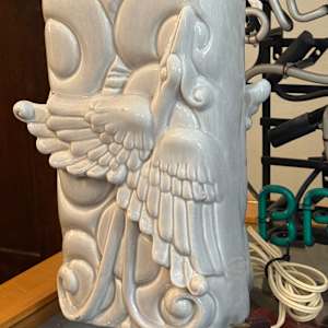 Art pottery lamps, Image 2.