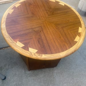 lane mid century modern table 