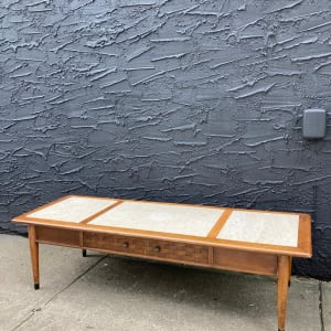 LANE marble coffee table 