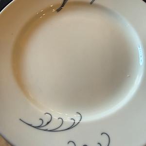 Bauscher Art Deco salad plates, Image 2.
