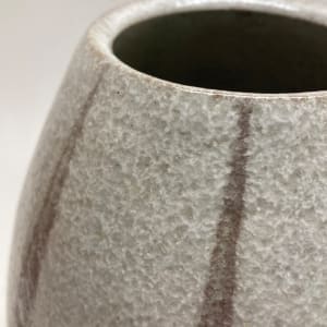 Japanese mid century modern pottery vase 