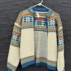 Rasmussen wool Norwegian sweater