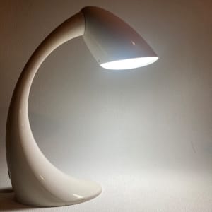 Verilux Post modern plastic white desk lamp 