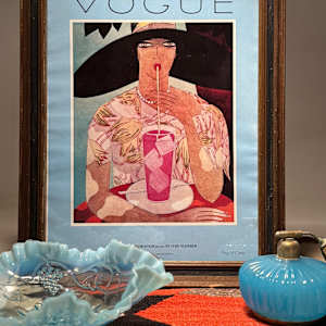 Vogue cover art lithograph 