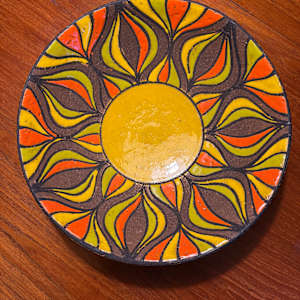 Rosenthal Netter pottery sun bowl 