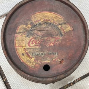 Vintage 5 gallon Coca Cola syrup keg 