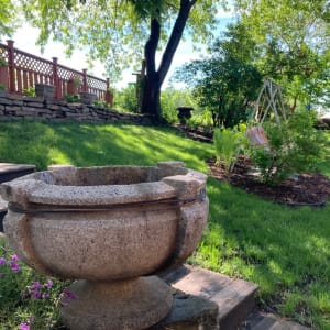 Large cement planter 