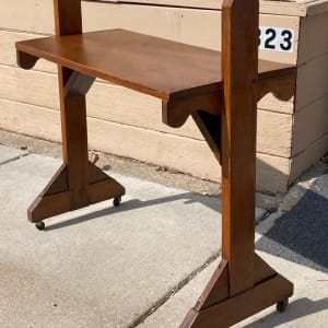 vintage turn of the century general store folding table 