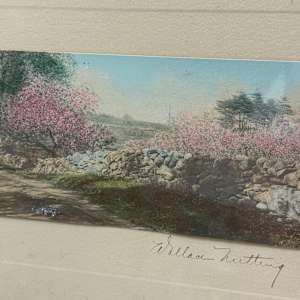 Framed Wallace Nutting photograph, Image 2.