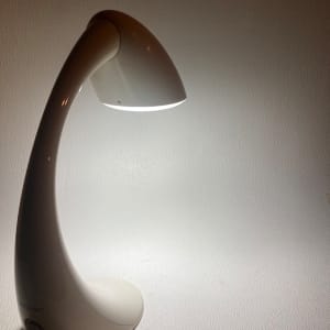 Verilux Post modern plastic white desk lamp 