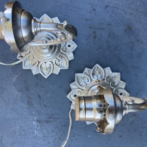 Pair of art deco wall sconces 