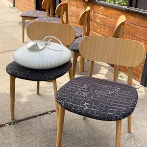 set of 6 Davis dining room chairs 