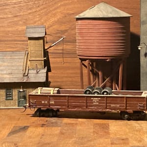 Boston and Maine work model toy train 