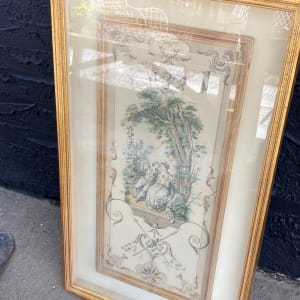 3 Italian framed items 