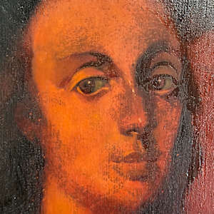 Original portrait on board, Image 2.